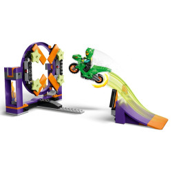 LEGO® 60359 CITY Kaskadérská výzva s rampou a obručí