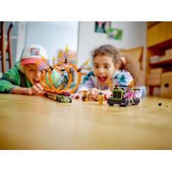 LEGO® 60357 CITY Tahač s ohnivými kruhy