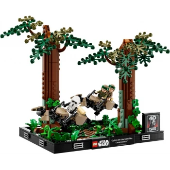 LEGO® 75353 STAR WARS® Honička spídrů na planetě Endor™ – diorama