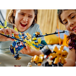 LEGO® 71796 NINJAGO Živelný drak proti robotovi císařovny