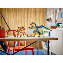 LEGO® 71796 NINJAGO Živelný drak proti robotovi císařovny