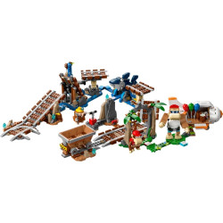 LEGO® 71425 SUPER MARIO Diddy Kongova jízda v důlním vozíku – rozšiřující set