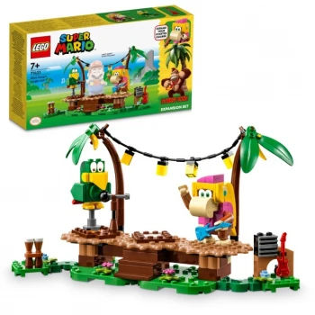 LEGO® 71421 SUPER MARIO Dixie Kong a koncert v džungli – rozšiřující set