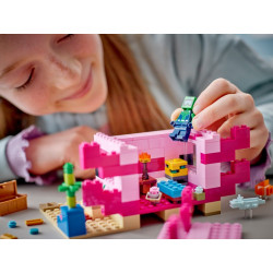 LEGO® 21247 MINECRAFT® Domeček axolotlů
