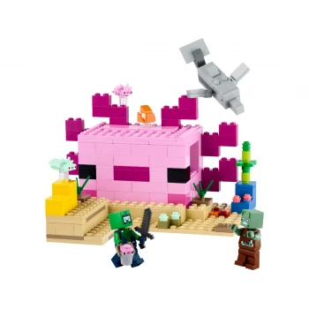LEGO® 21247 MINECRAFT® Domeček axolotlů