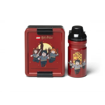 LEGO® Harry Potter™ svačinový set Nebelvír -  box a láhev