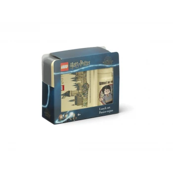LEGO® Harry Potter™ svačinový set Bradavice -  box a láhev