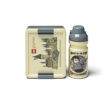LEGO® Harry Potter™ svačinový set Bradavice -  box a láhev
