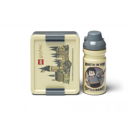 LEGO® Harry Potter™ svačinový set Bradavice -  box a láhev