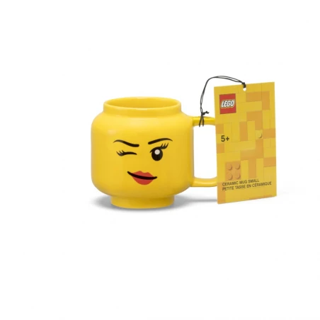 LEGO® keramický hrnek v podobě minifigurky Dívka whinky