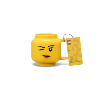 LEGO® keramický hrnek v podobě minifigurky Dívka whinky - velký