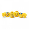 LEGO® STORAGE HEAD multipack minihlav - 4 ks hlava XS