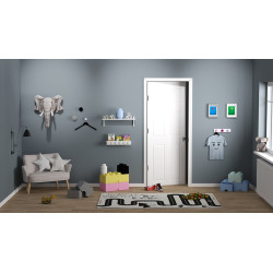 LEGO® STORAGE BOX 8 Úložný box světle modrý s šuplíky