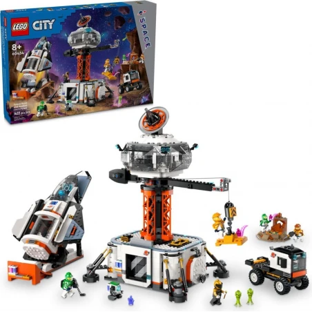 LEGO® 60434 CITY Vesmírná základna a startovací rampa pro raketu