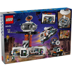 LEGO® 60434 CITY Vesmírná základna a startovací rampa pro raketu