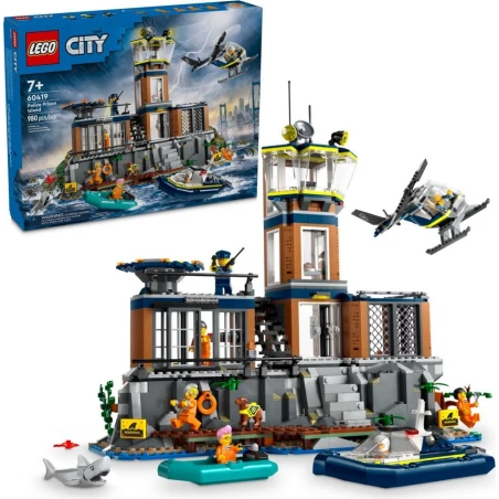 LEGO® 60419 CITY Policie a vězení na ostrově