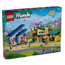 LEGO® 42620 FRIENDS Rodinné domy Ollyho a Paisley