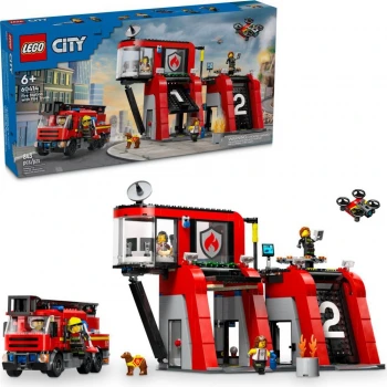 LEGO® 60414 CITY Hasičská stanice s hasičským vozem