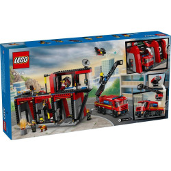 LEGO® 60414 CITY Hasičská stanice s hasičským vozem