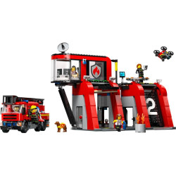 LEGO® 60414 CITY Hasičská stanice s hasičským vozem