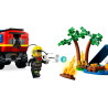 LEGO® 60412 CITY Hasičský vůz 4x4 a záchranný člun