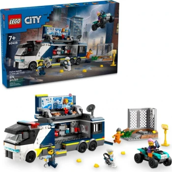 LEGO® 60418 CITY Mobilní kriminalistická laboratoř policistů