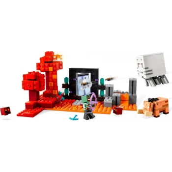 LEGO® 21255 MINECRAFT® Přepadení v portálu do Netheru