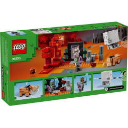 LEGO® 21255 MINECRAFT® Přepadení v portálu do Netheru