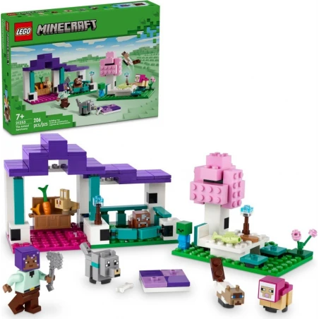 LEGO® 21253 MINECRAFT® Útulek pro zvířata