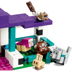 LEGO® 21253 MINECRAFT® Útulek pro zvířata