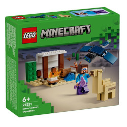 LEGO® 21251 MINECRAFT® Steve a výprava do pouště