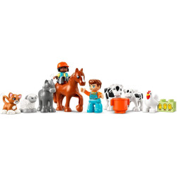 LEGO® 10416 DUPLO Péče o zvířátka na farmě