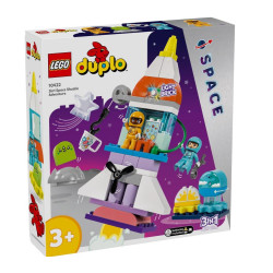 LEGO® 10422 DUPLO Vesmírné dobrodružství s raketoplánem 3 v 1