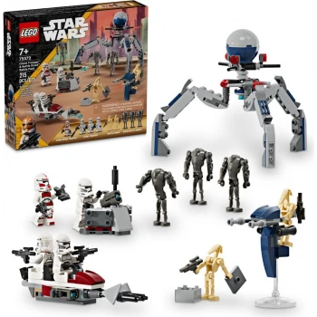 LEGO® 75372 STAR WARS™ Bitevní balíček klonového vojáka a bitevního droida
