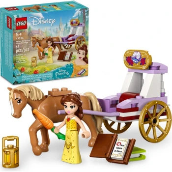 LEGO® 43233 DISNEY™ PRINCEZNY Bella a pohádkový kočár s koníkem