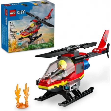 LEGO® 60411 CITY Hasičský záchranný vrtulník