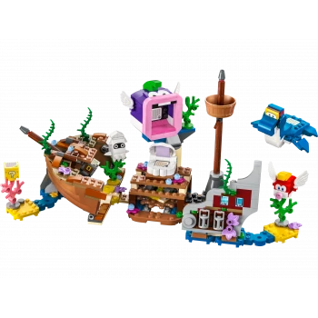 LEGO® 71432 SUPER MARIO Dorrie a dobrodružství ve vraku lodi – rozšiřující set