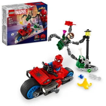 LEGO® 76275 MARVEL Honička na motorce: Spider-Man vs. Doc Ock