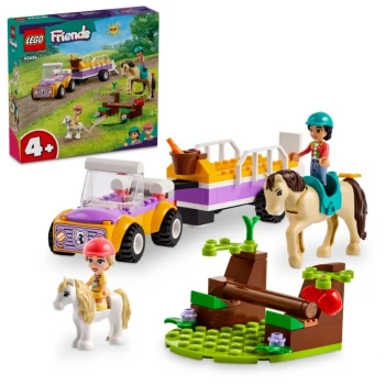 LEGO® 42634 FRIENDS Přívěs s koněm a poníkem