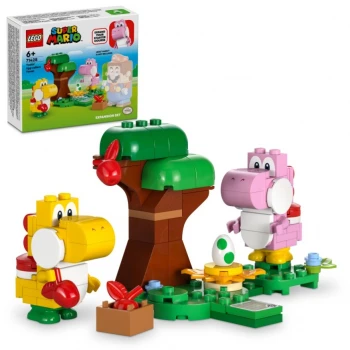 LEGO® 71428 SUPER MARIO Yoshi a fantastický vajíčkový les – rozšiřující set