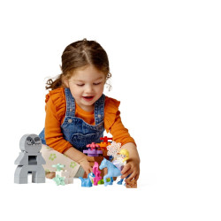 LEGO® 10418 DUPLO Elsa a Bruni v začarovaném lese