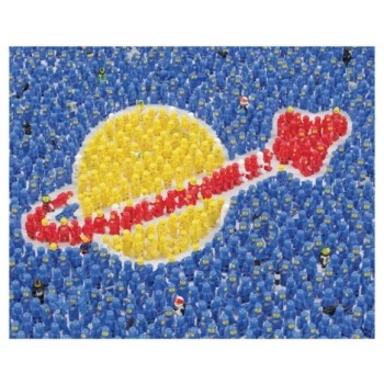 LEGO® PUZZLE IDEAS Minifigure Space Mission - 1000 DÍLKŮ