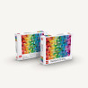 LEGO® PUZZLE Rainbow Bricks - 1000 DÍLKŮ