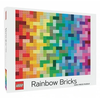 LEGO® PUZZLE Rainbow Bricks - 1000 DÍLKŮ