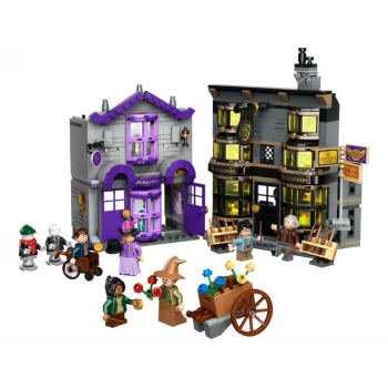 LEGO® 76439 HARRY POTTER™ Ollivanderův obchod a Obchod madame Malkinové