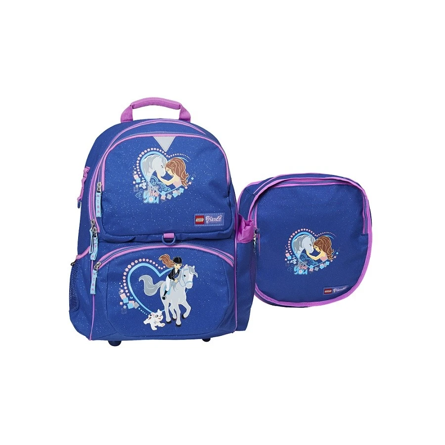 LEGO® BAGS FRIENDS Horse školní taška Freshmen SET 2 dílný