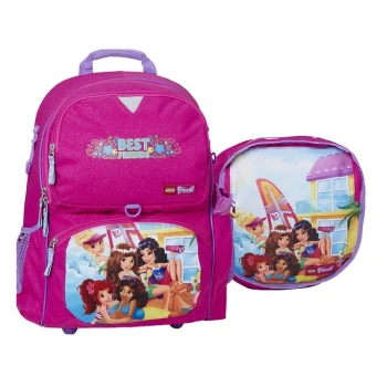 LEGO® BAGS Best FRIENDS školní taška Freshmen SET 2 dílný