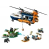 LEGO® 60437 CITY Helikoptéra na průzkum džungle v základním táboře