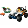 LEGO® 60424 CITY Čtyřkolka na průzkum džungle – mise panda červená
