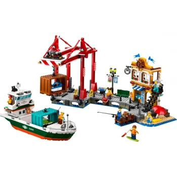 LEGO® 60422 CITY Přístav s nákladní lodí